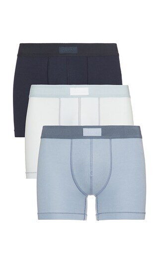 SKIMS Cotton 3 Boxer Brief 3-Pack in Multi. - size S | Revolve Clothing (Global)
