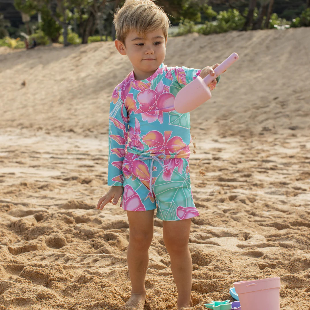 The Maui - Boys Swim Trunks UPF 50+ | Kenny Flowers