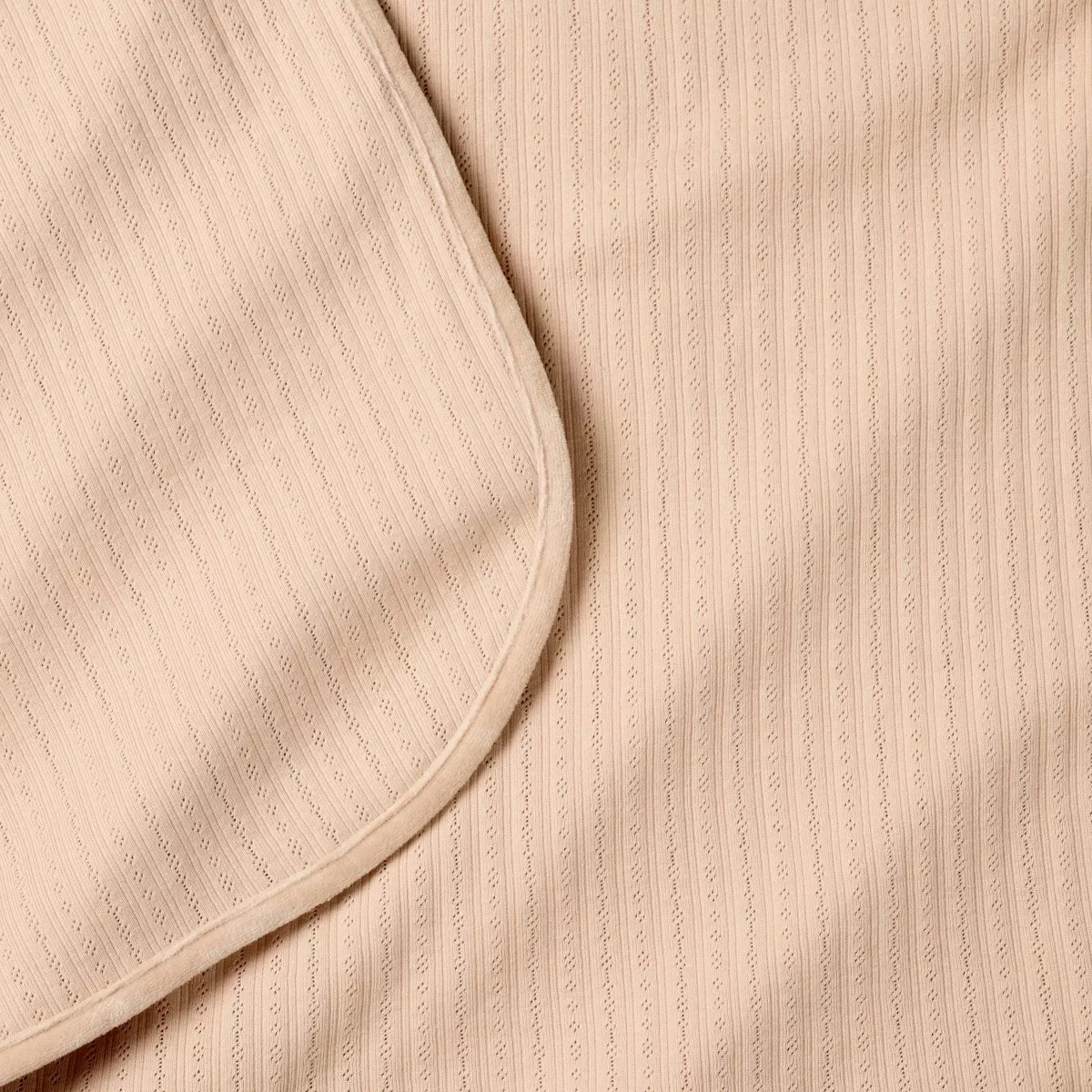 Pointelle Baby Blanket - Cream - Cloud Island™: 100% Cotton, Knitted | Target