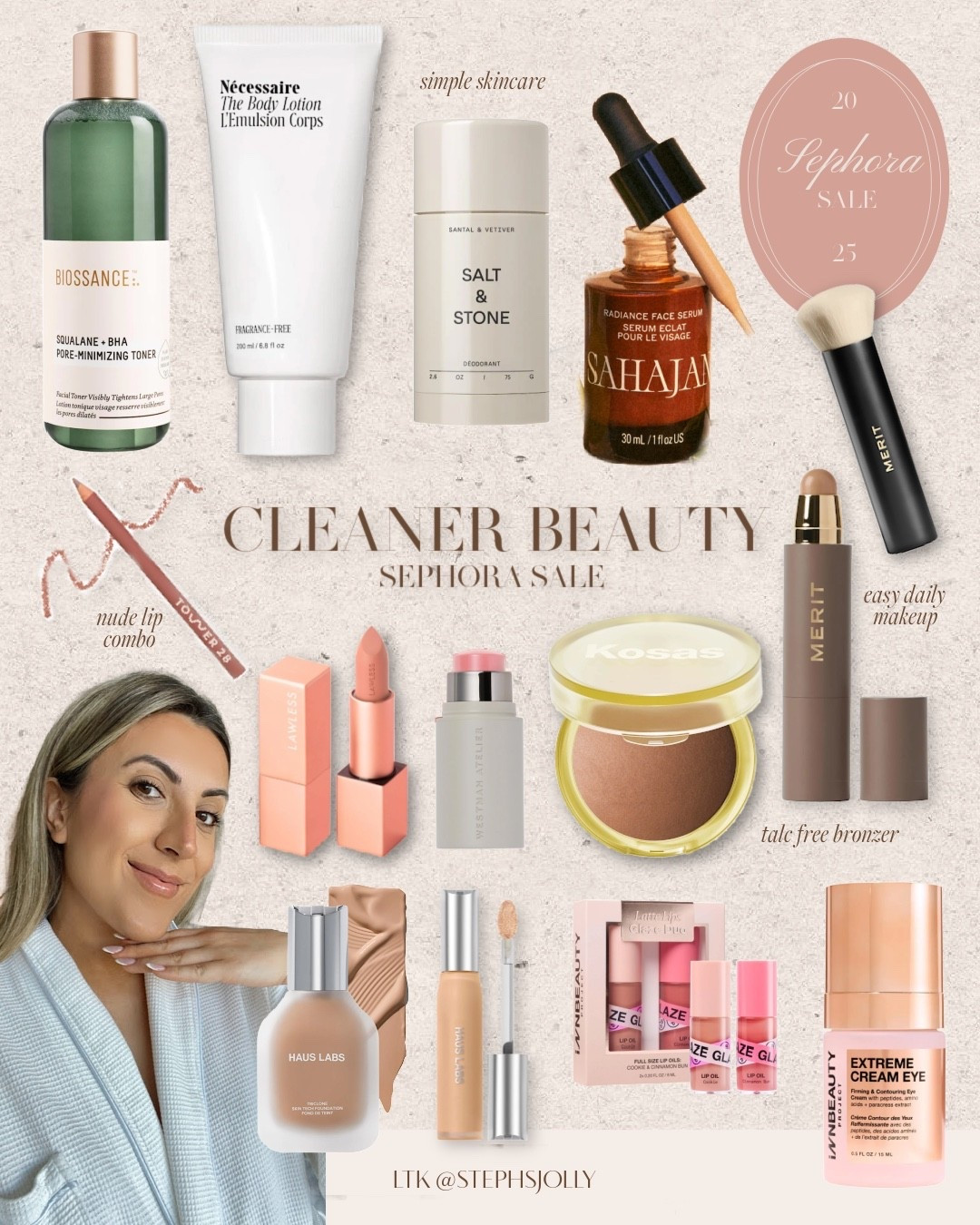 Sephora sale 2025 clean beauty 

#LTKBeauty #LTKSaleAlert