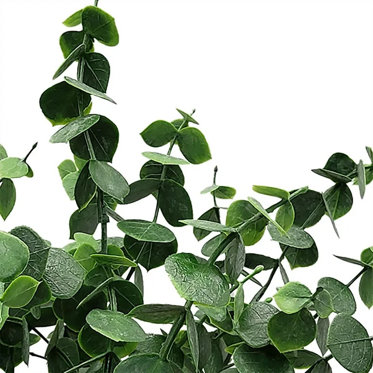 Mainstays 14in Indoor Artificial Eucalyptus Leaves Pick, Green Color. Weight 0.14lb, Pot Not Incl... | Walmart (US)