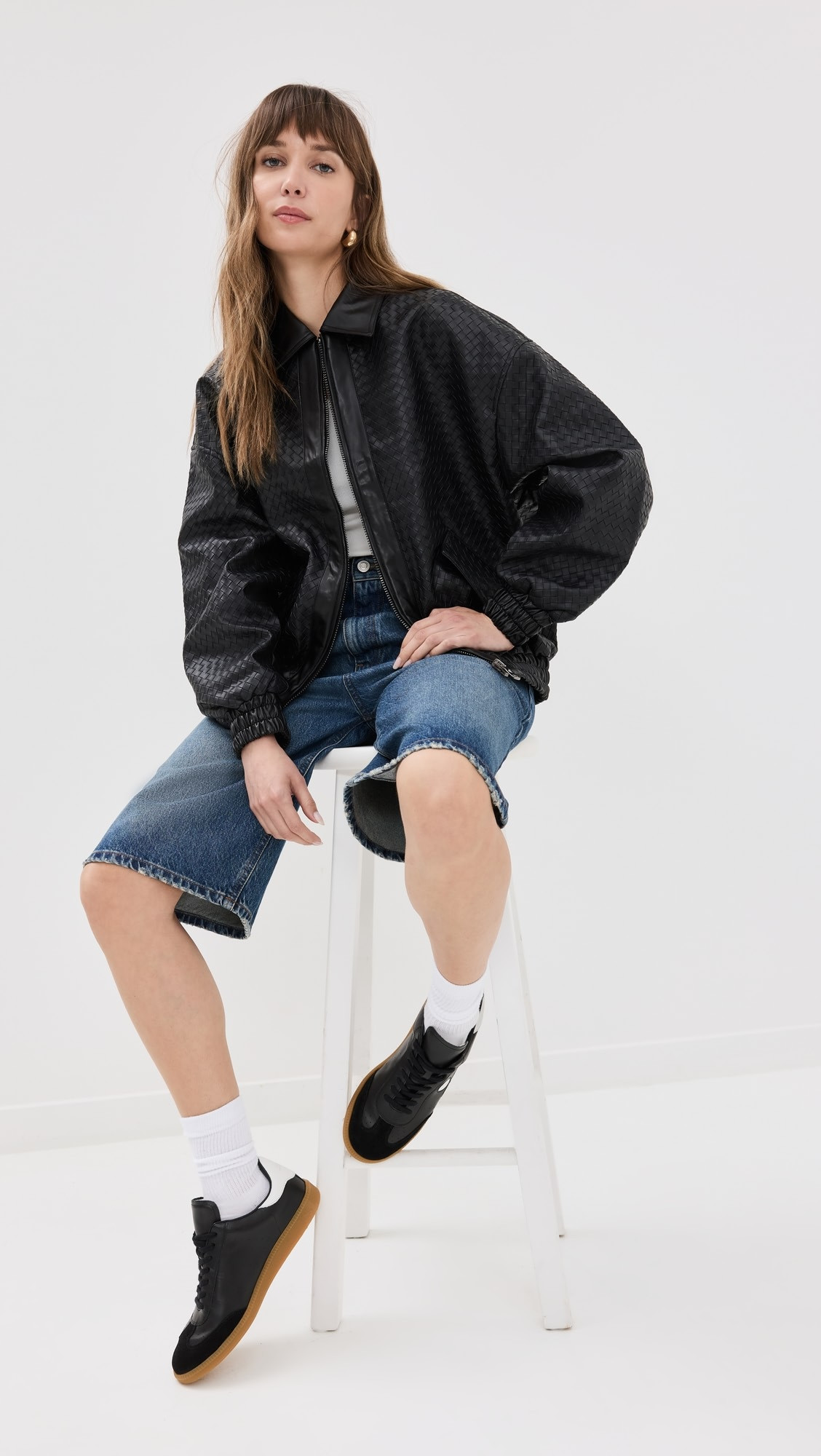 Kenny Woven Bomber Jacket | Shopbop