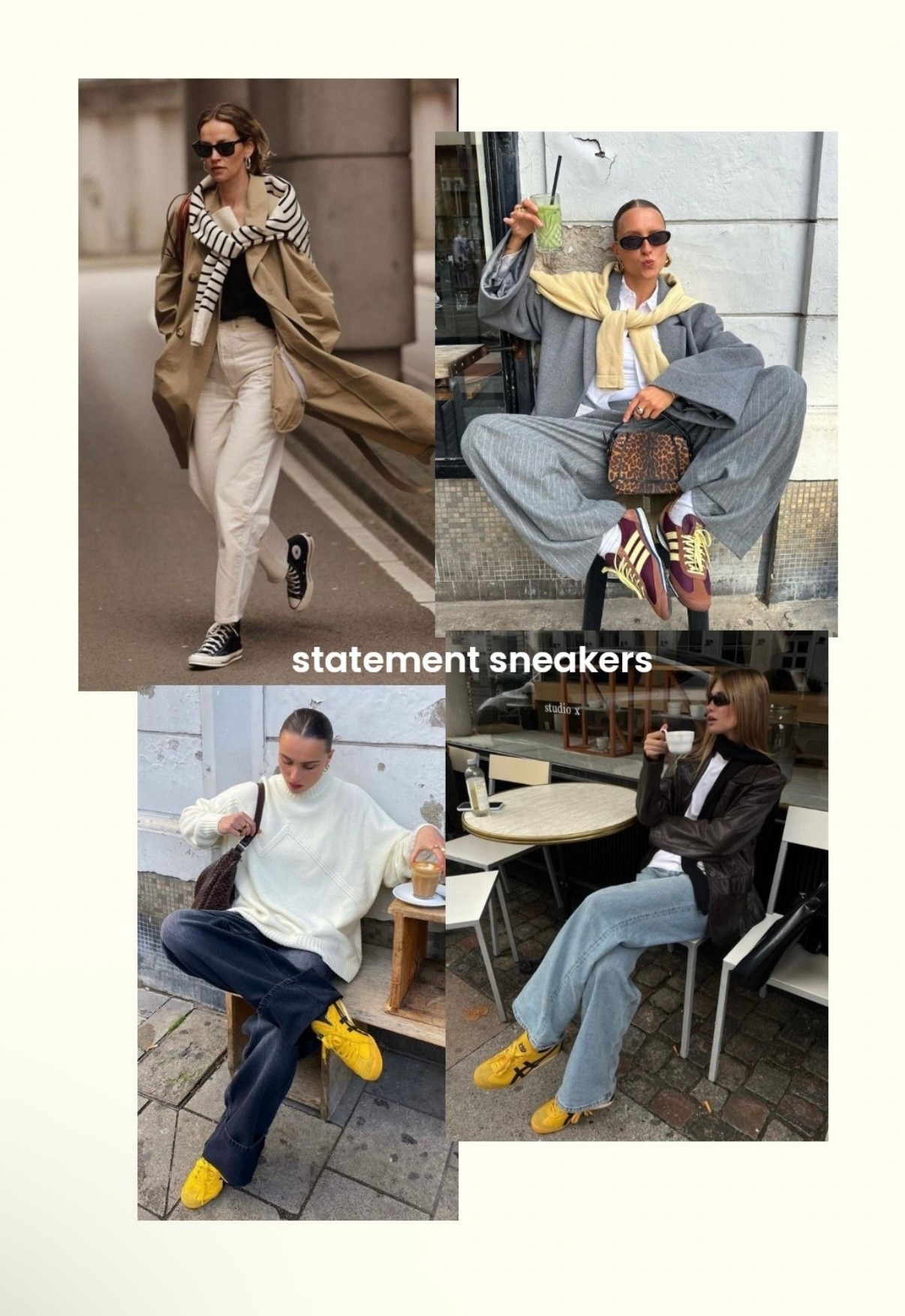 The sneakers that somehow go with everything