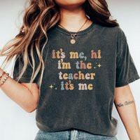 It's Me Hi I'm The Teacher Shirt - Gift - Funny Teacher's Version - Special Education Teacher - Sped Gift | Etsy (US)