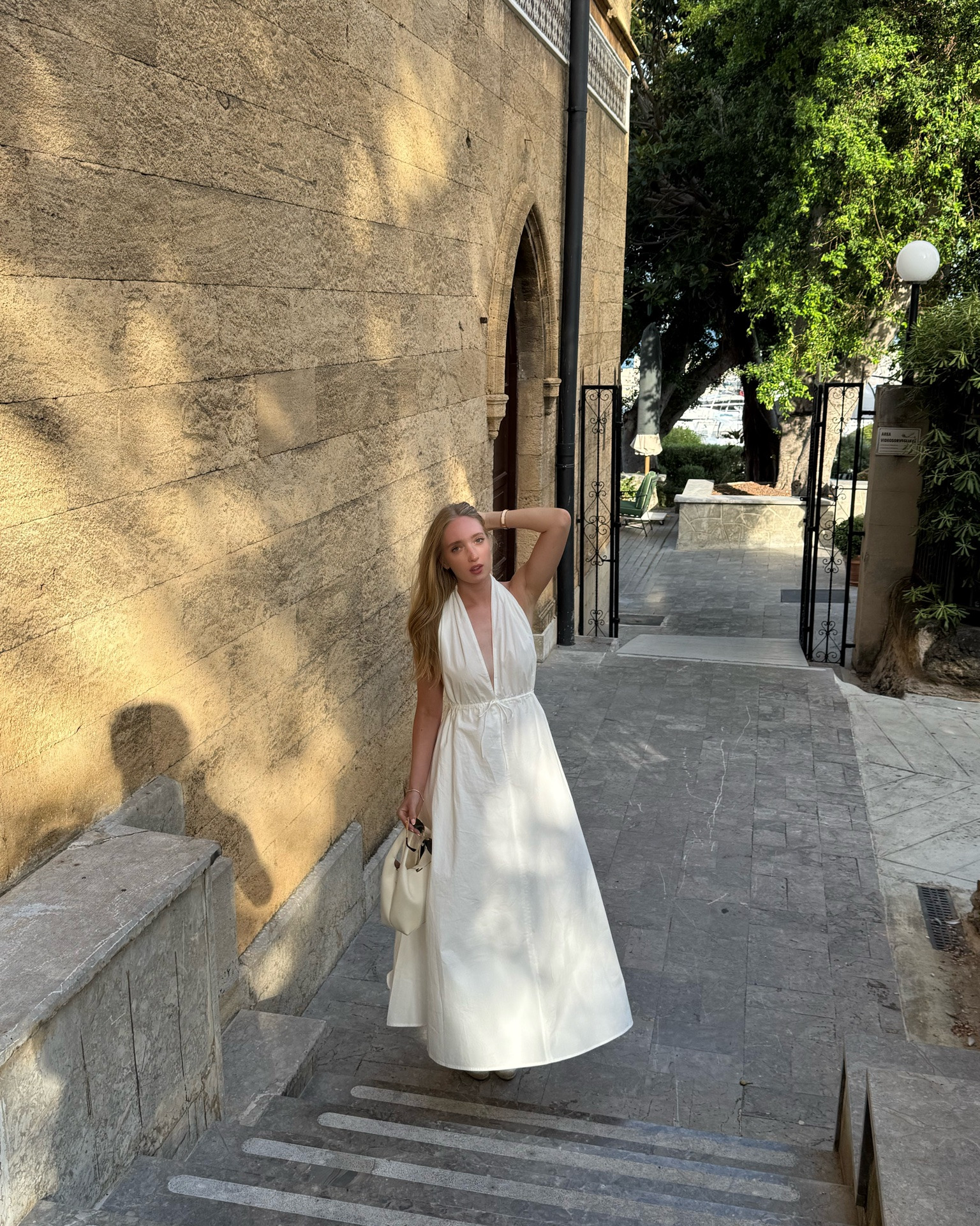 White summer dress from Dissh. I am wearing a 36EU

#LTKnederlands #LTKeurope #LTKsummer