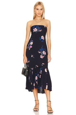 Free People Rosie Posie Midi in Midnight Combo from Revolve.com | Revolve Clothing (Global)