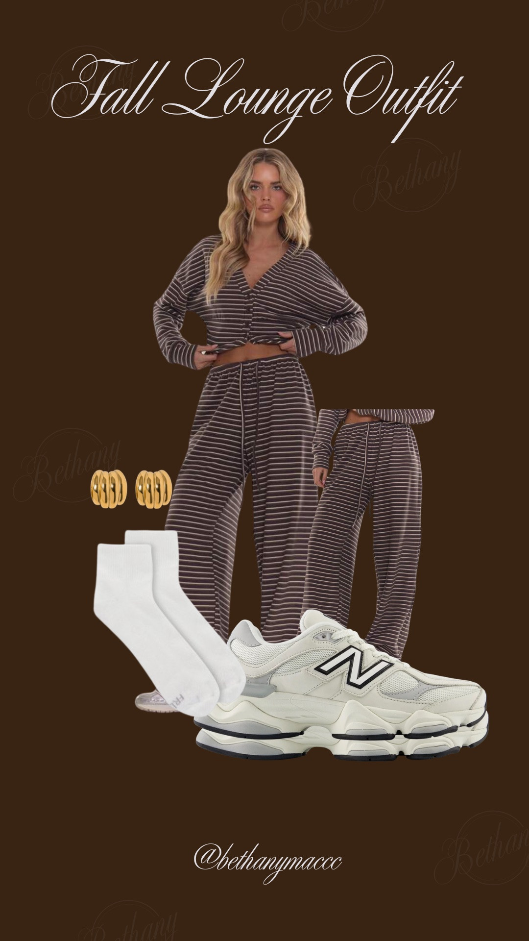 The absolute cutest brown/white striped set for the fall!

#LTKgrwm #LTKdayinmylife