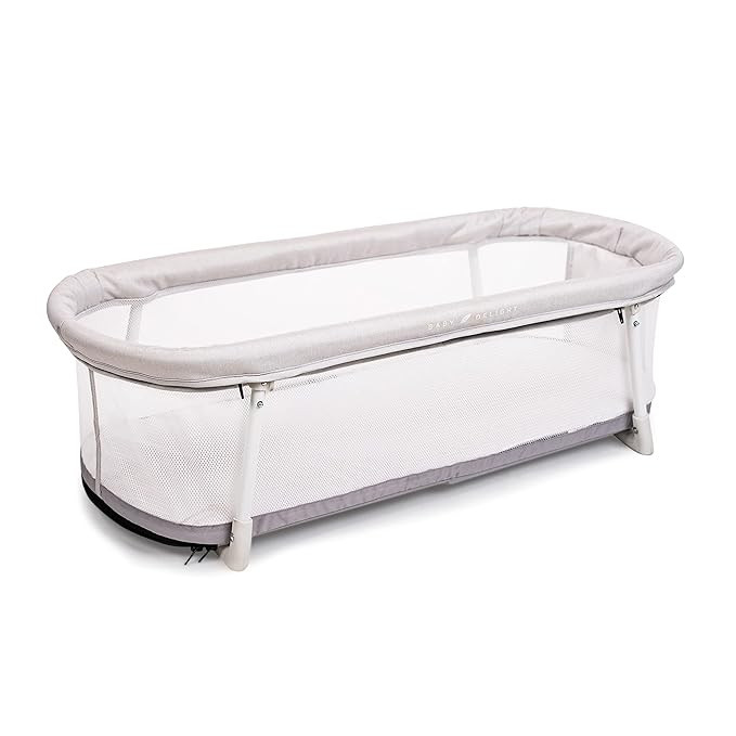 Baby Delight Snuggle Nest Bassinet, Portable Baby Bed, for Infants 0 – 5 Months, Driftwood Grey | Amazon (US)