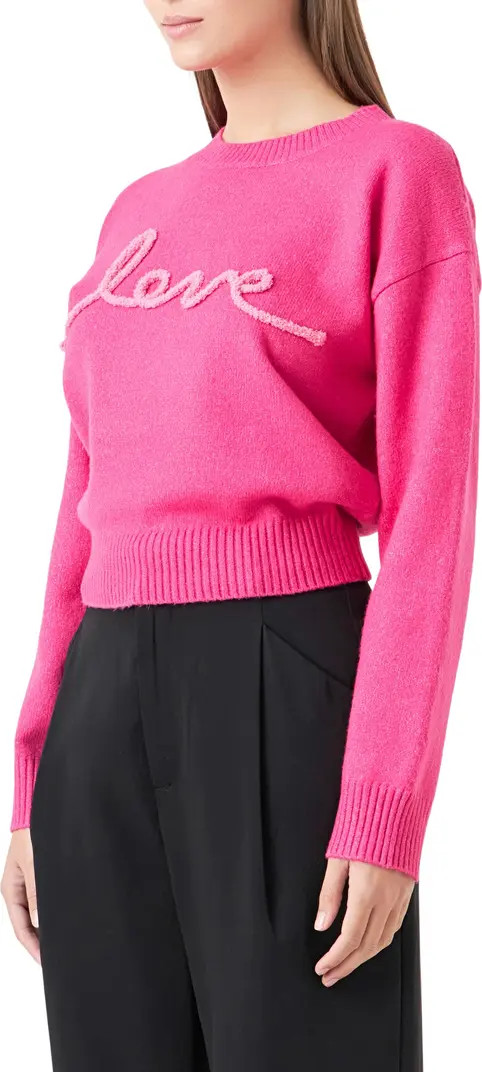 Endless Rose Love Chenille Sweater | Nordstrom | Nordstrom