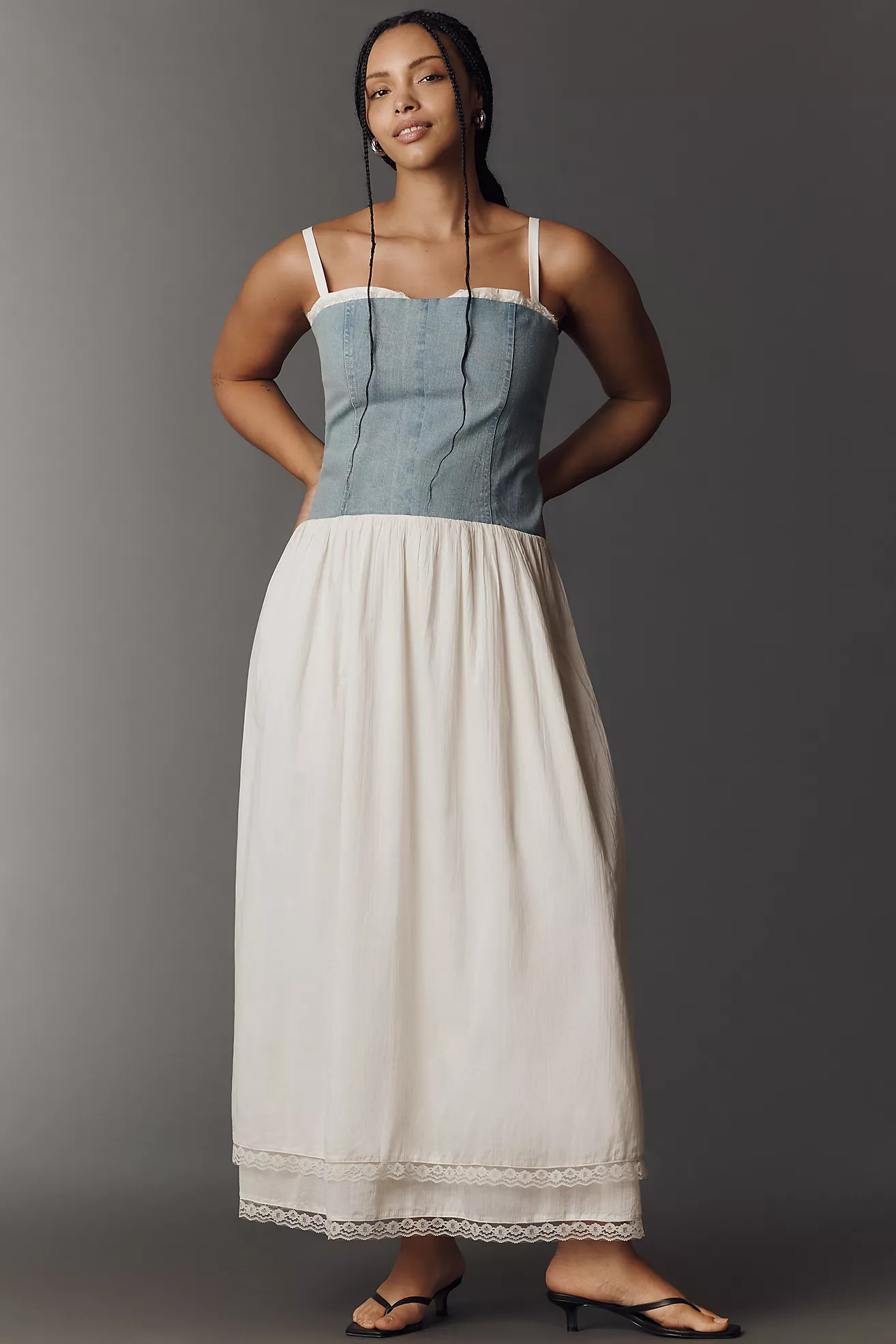 Show Me Your Mumu Tiffany Twofer Midi Dress | Anthropologie (US)