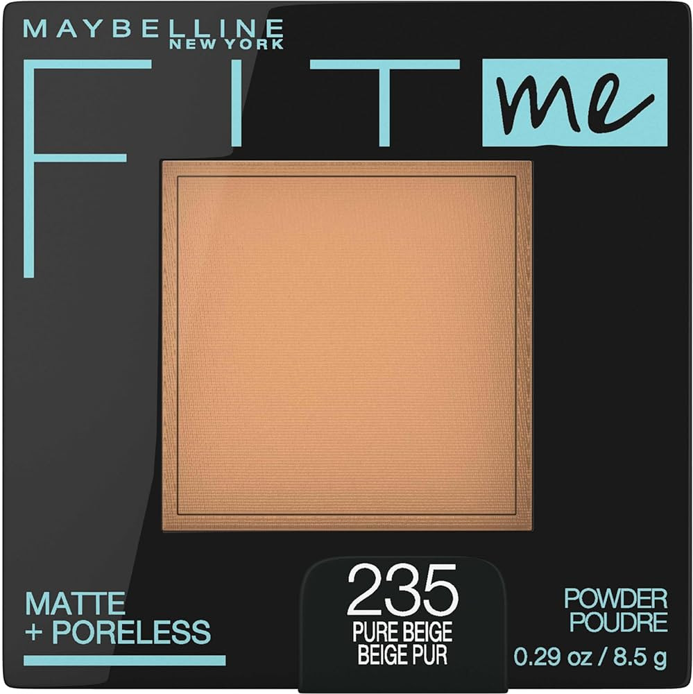 Maybelline Fit Me Matte + Poreless Pressed Face Powder Makeup & Setting Powder, Pure Beige, 1 Cou... | Amazon (US)