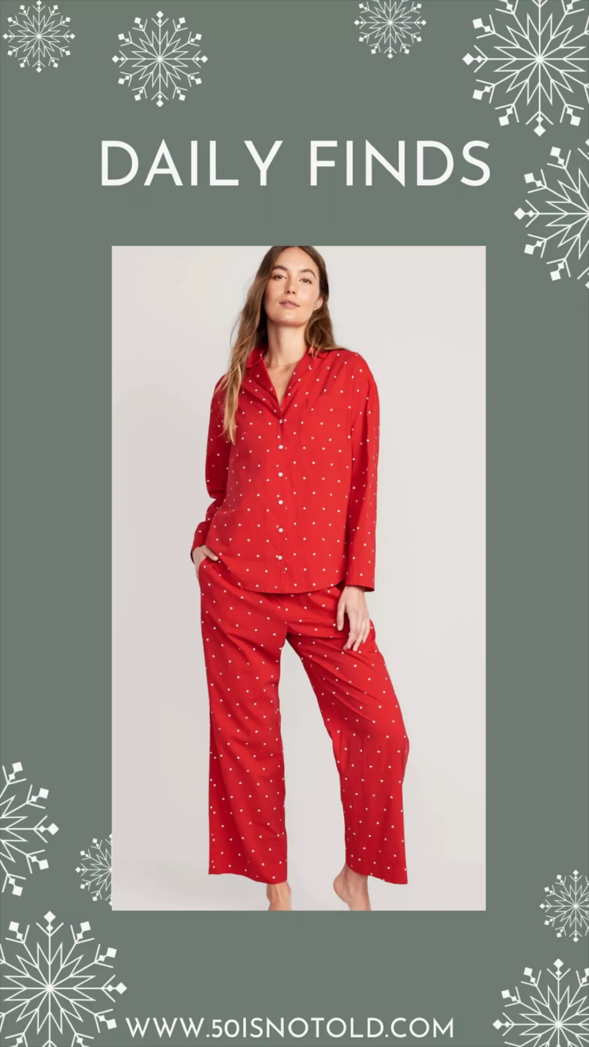 Oversized Printed Pajama Set for … curated on LTK