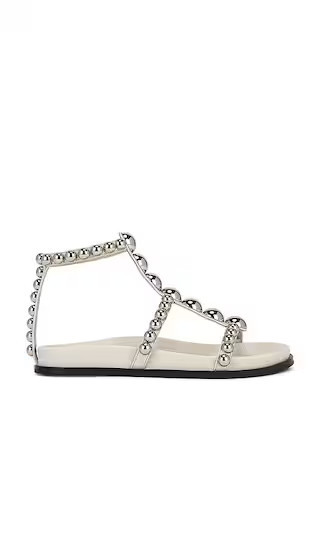 Jeffrey Campbell Minnow Sandals in Cream. - size 6 | Revolve Clothing (Global)