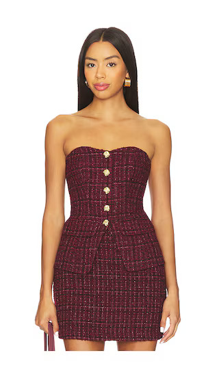 Favorite Quinn Tweed Vestier in Malbec Multi

              
    
        
        
            F... | Revolve Clothing (Global)