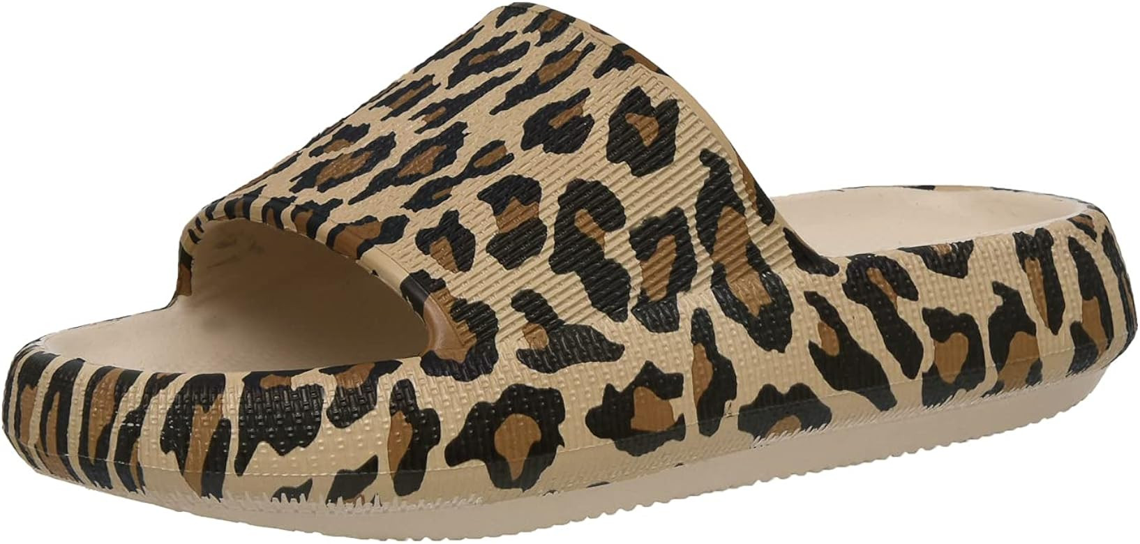 CUSHIONAIRE Women's Feather recovery slide sandals with +Comfort | Amazon (US)