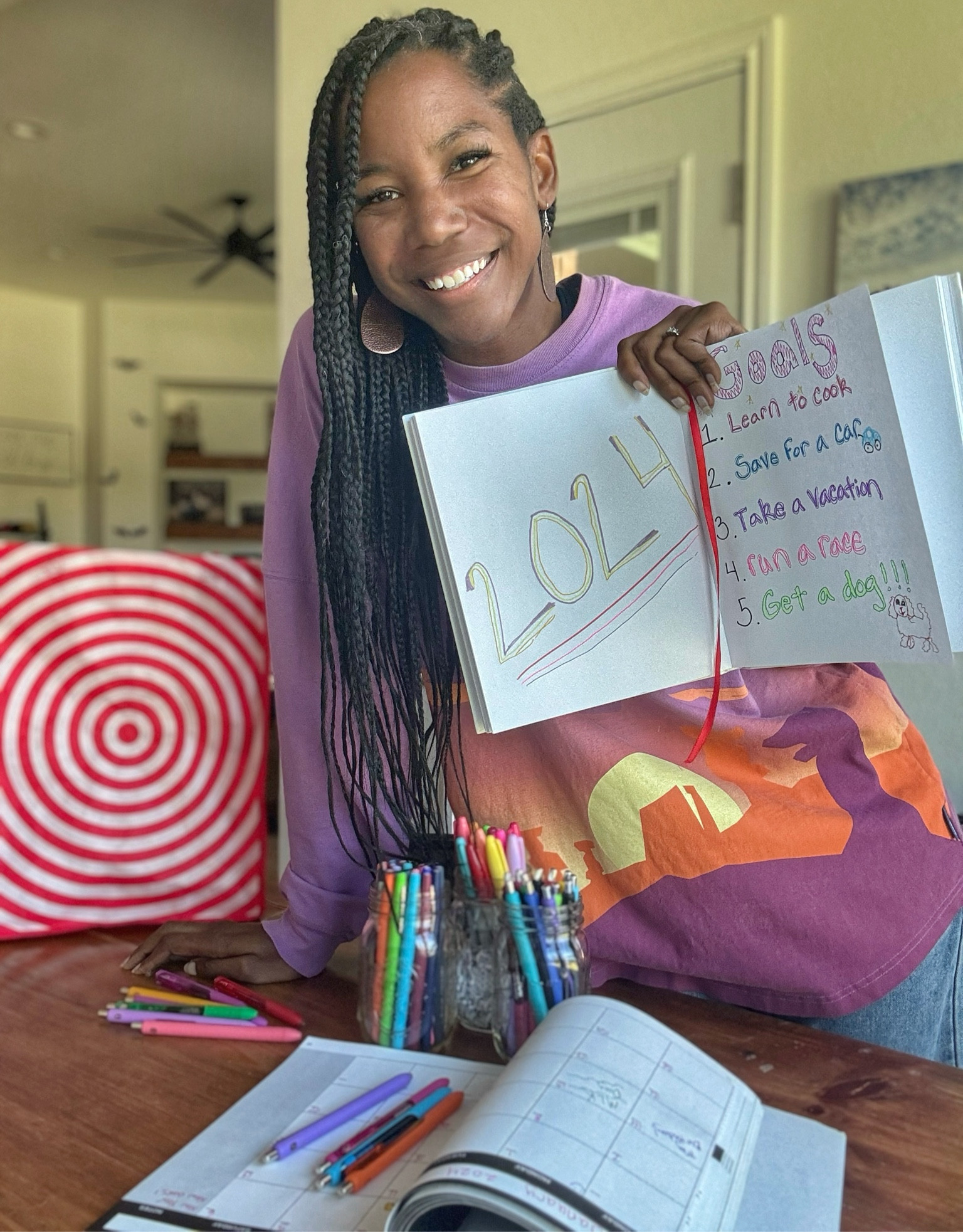 #ad Ready to make your mark on the new year? 2024 is a blank canvas and I love to sketch out my goals as often as I can. Not just at the start of the year. Ask my kids, I always have a stash of colorful writing tools nearby and @Sharpie and @Paper_Mate are my favorite pens and permanent markers. You can look for these at @Target or add some to your pickup order to add some color to your new planner or vision board! Follow my shop @JenniferBorget on @Shop.LTK app to shop this post!

#Target #TargetPartner #gifting #holiday #gifts @Target @paper_mate @sharpie 

#LTKfindsunder50 #LTKGiftGuide #LTKfamily