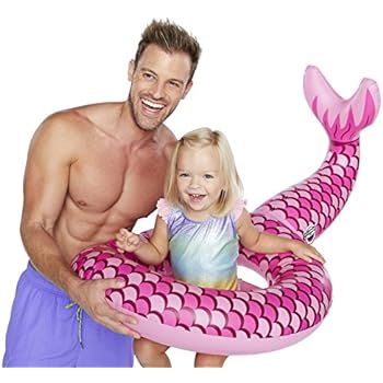 BigMouth Inc Mermaid-in-Training Lil’ Water Float - Pool Float for Infants and Kids Ages 1-3, P... | Amazon (US)