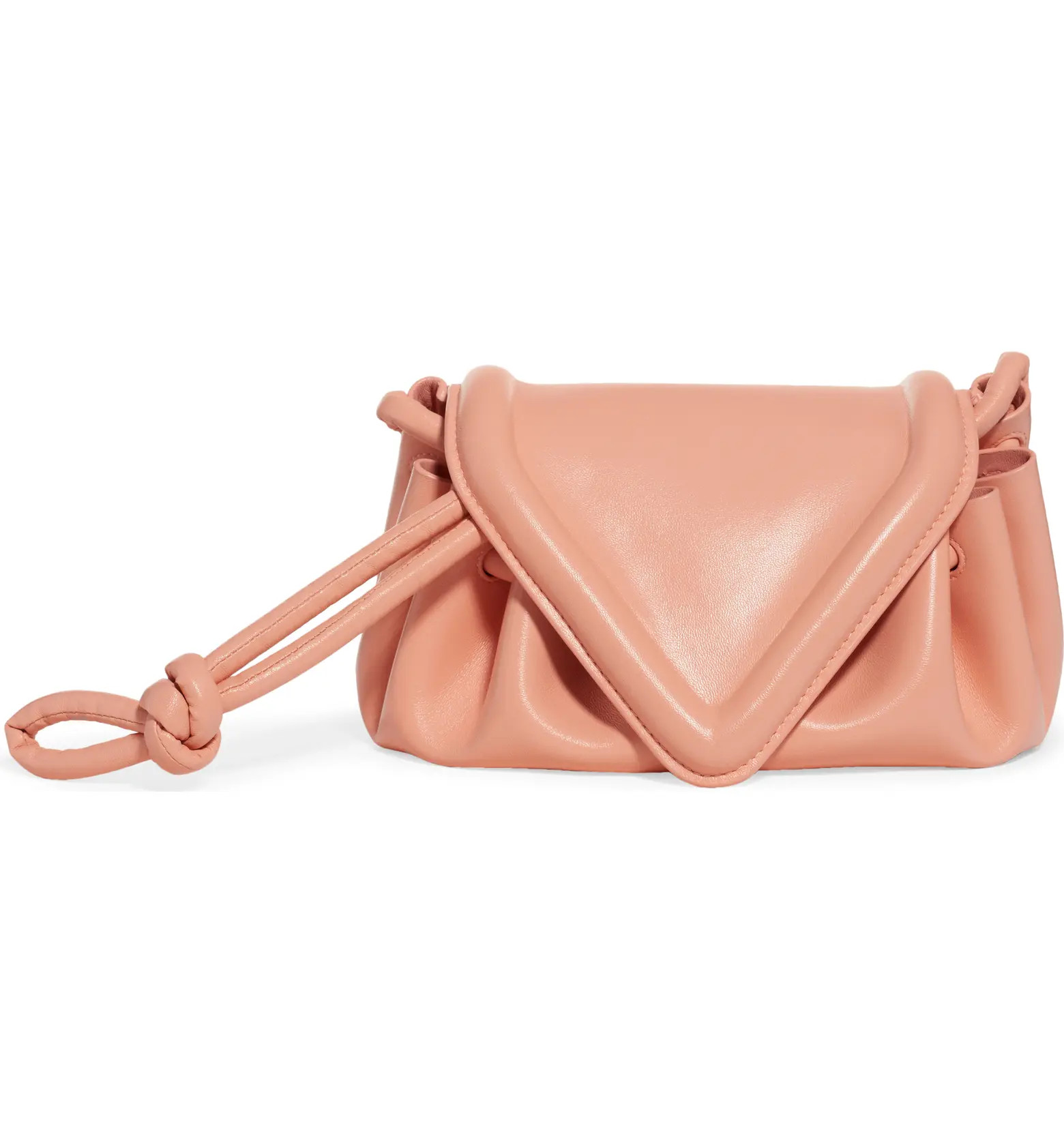 Bottega Veneta Small Beak Triangle Flap Leather Shoulder Bag | Nordstrom | Nordstrom