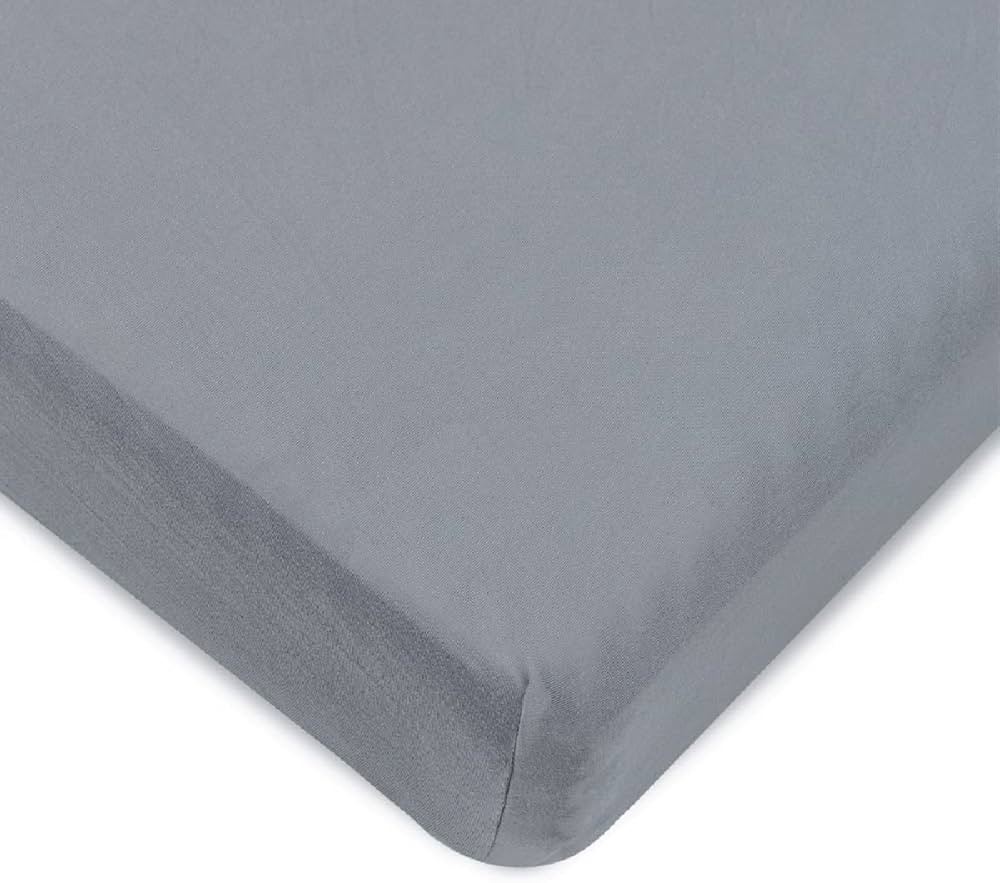 Fitted Sheet for The Milliard Trifold Mattress, Super Soft and Cozy Washable Grey Sheet (Queen, 4... | Amazon (US)