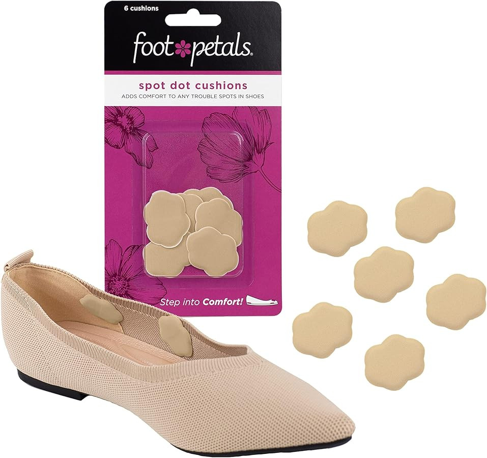 Foot Petals Spot Dot Cushion, Pressure Point Solution for Blister Relief, Rub Protection, Women's... | Amazon (US)