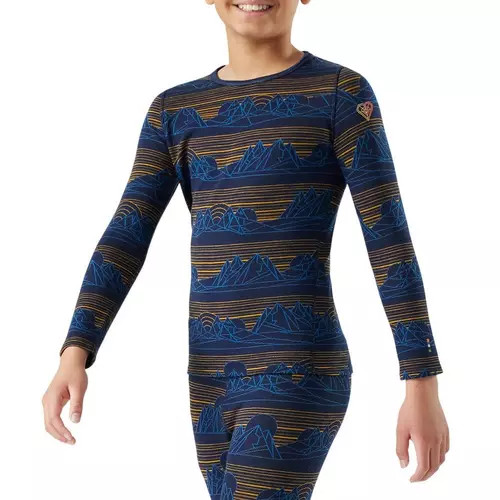 Kids' Smartwool Classic Thermo Merino Long Sleeve Base Layer | Scheels Sports