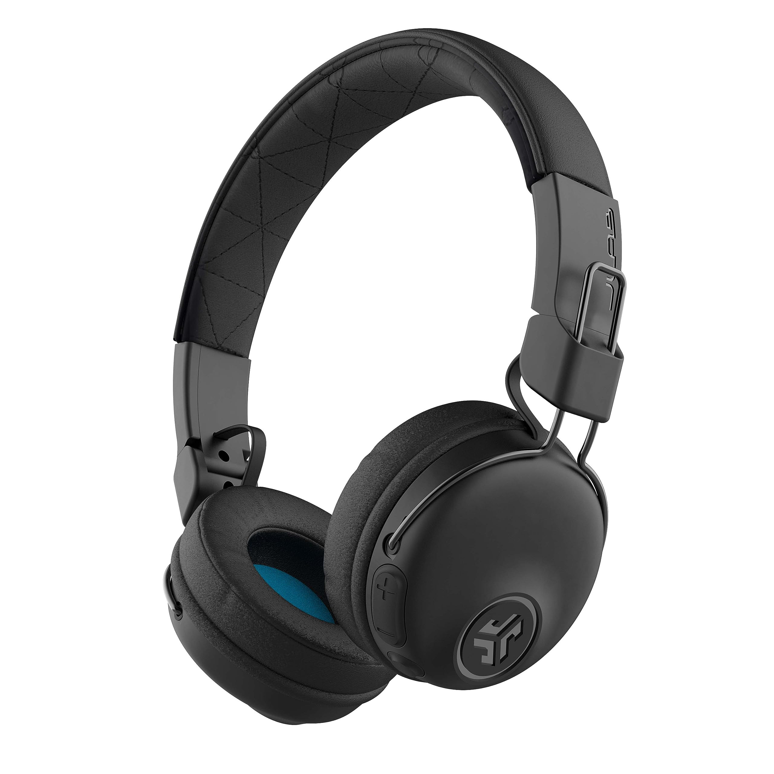 JLab Studio Wireless On-Ear Headphones, Black, 30+ Hour Bluetooth 5 Playtime, EQ3 Sound, Ultra-Pl... | Amazon (US)
