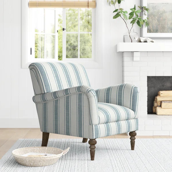 Arching Upholstered Armchair | Wayfair North America