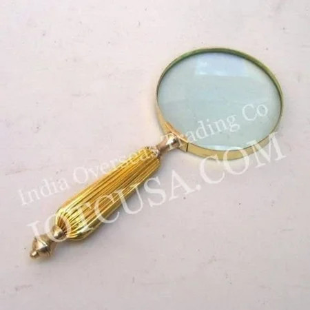 Handtooled Handcrafted Brass Magnifying Glass | Walmart (US)