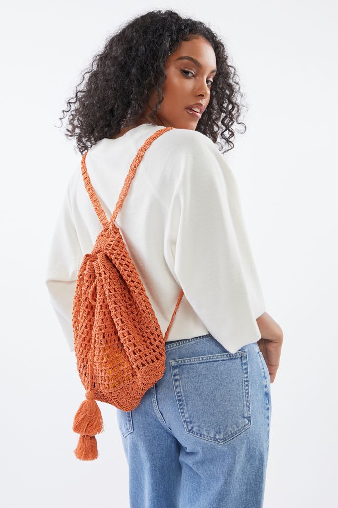 Caroline Crochet Backpack | Urban Outfitters (US and RoW)