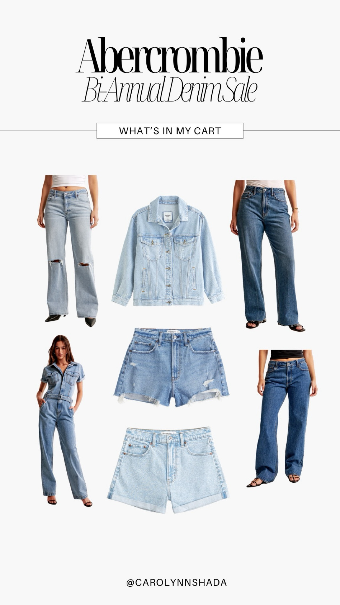 Abercrombie’s Bi-Annual denim sale is happening now through 8/12! Linking a few things I already own and what’s in my cart

#LTKSaleAlert #LTKxAF #LTKFindsUnder100