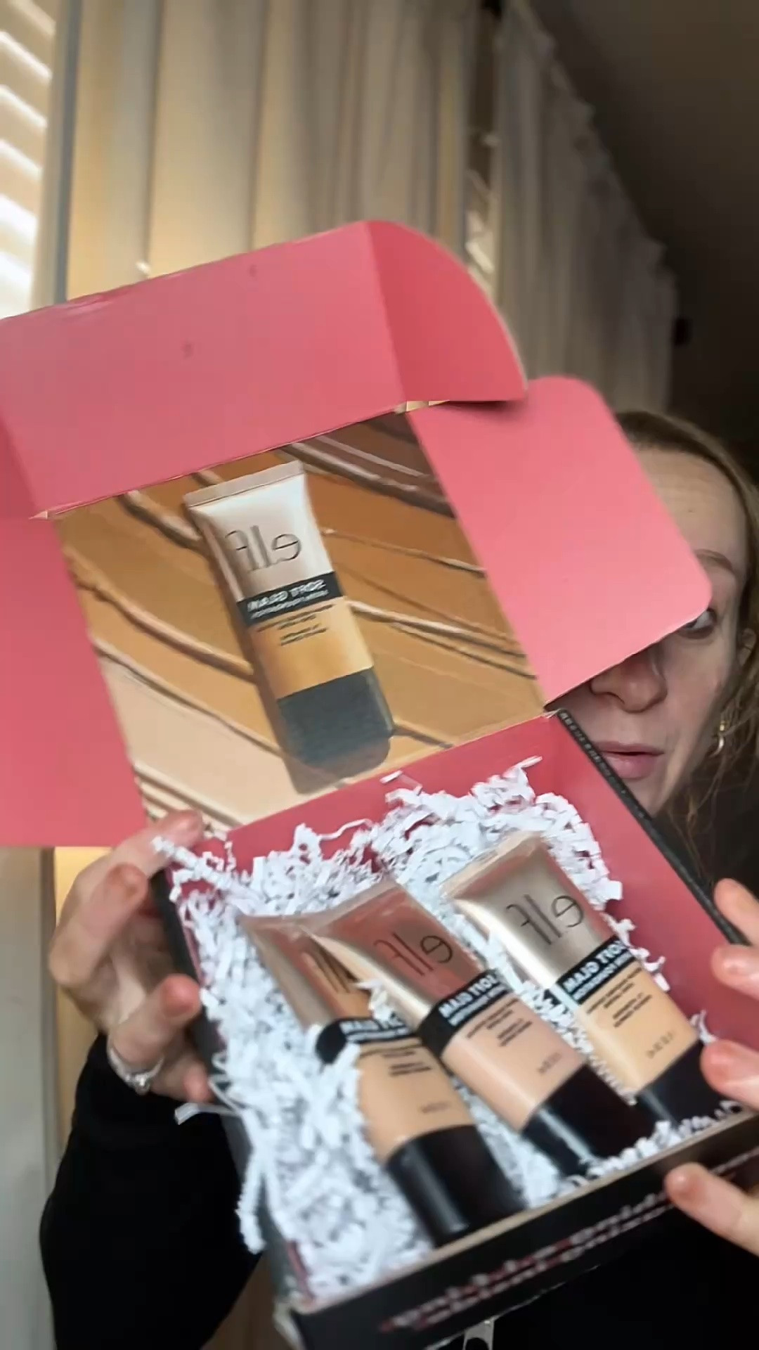 Thank you @elfcosmetics for this box of 3 shades of one of my favorite drugstore foundations! Love how affordable and how high quality it is!
#elfcosmetics #elf #makeupreview #foundationroutine #MakeupRoutine