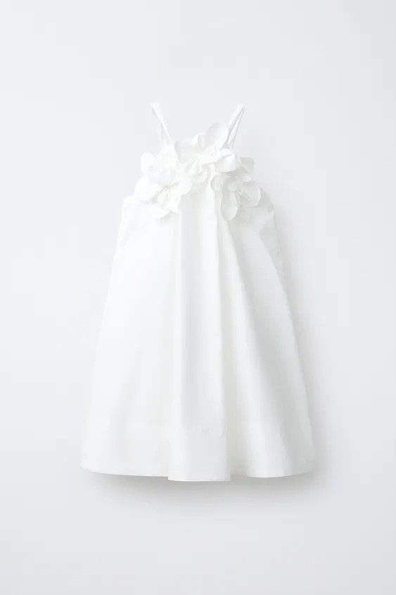 FLORAL POPLIN DRESS | Zara US