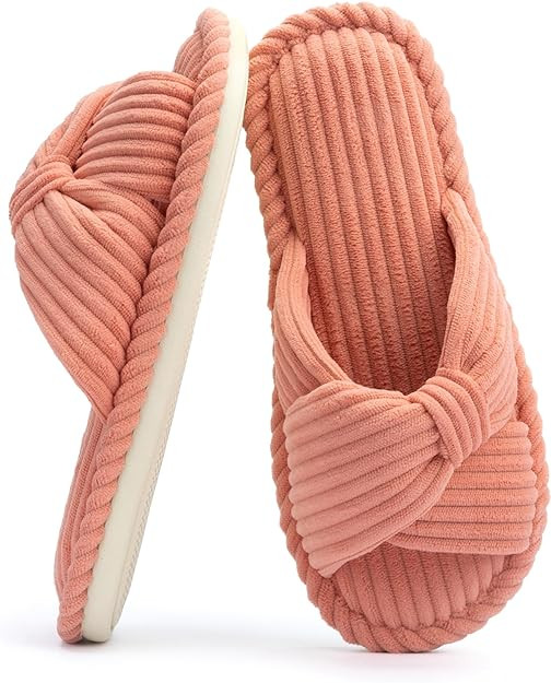 Chantomoo Slippers for Women Memory Foam House Womens Slipper Slides Home Bedroom Bathroom Spa Op... | Amazon (US)