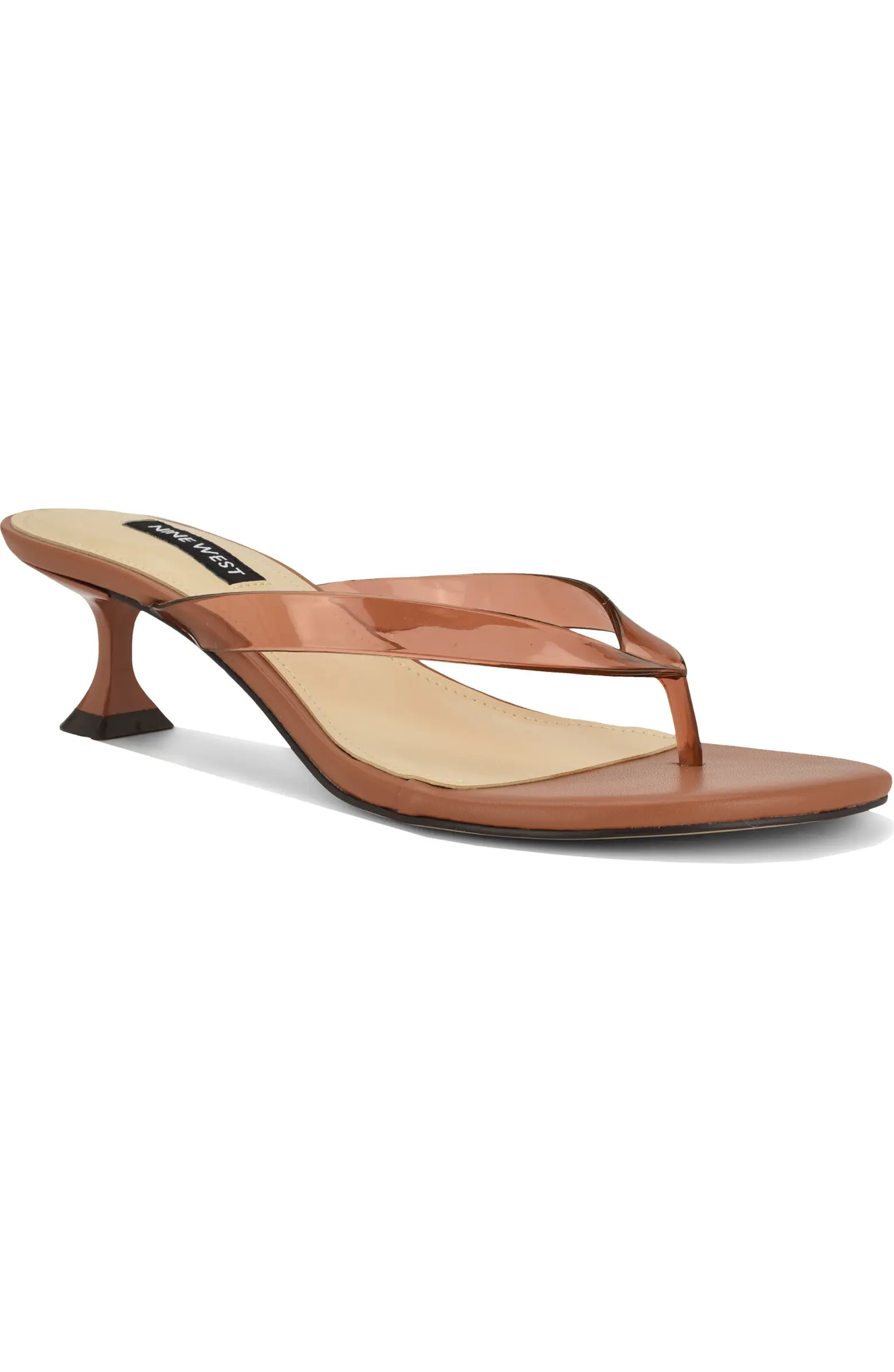 Crisee Kitten Heel Flip Flop (Women) | Nordstrom