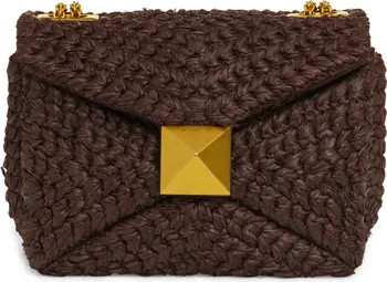 Valentino Garavani One Stud Woven Shoulder Bag | Nordstrom | Nordstrom
