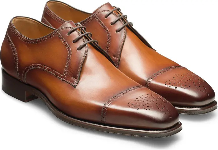 Magnanni Deacon Cap Toe Derby (Men) | Nordstrom | Nordstrom