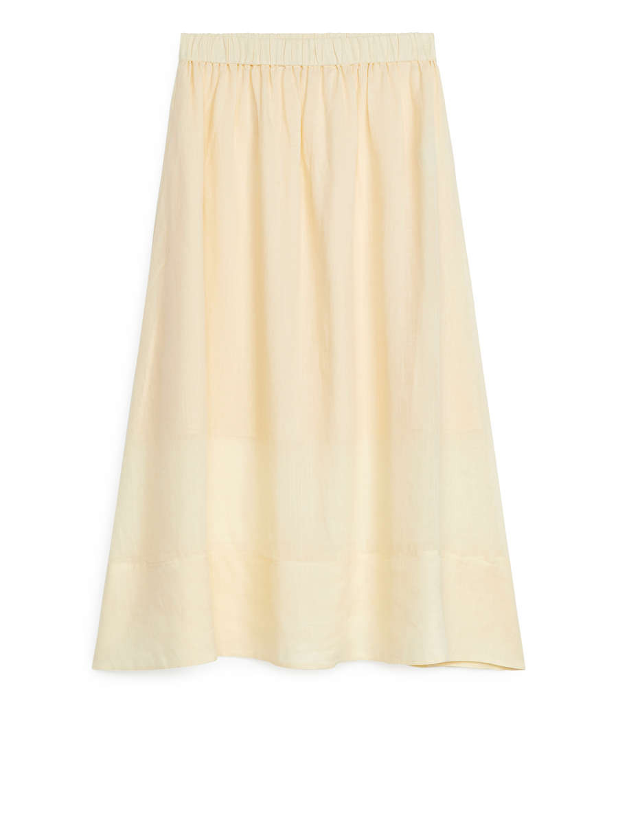 A-Line Ramie Skirt | ARKET (US&UK)