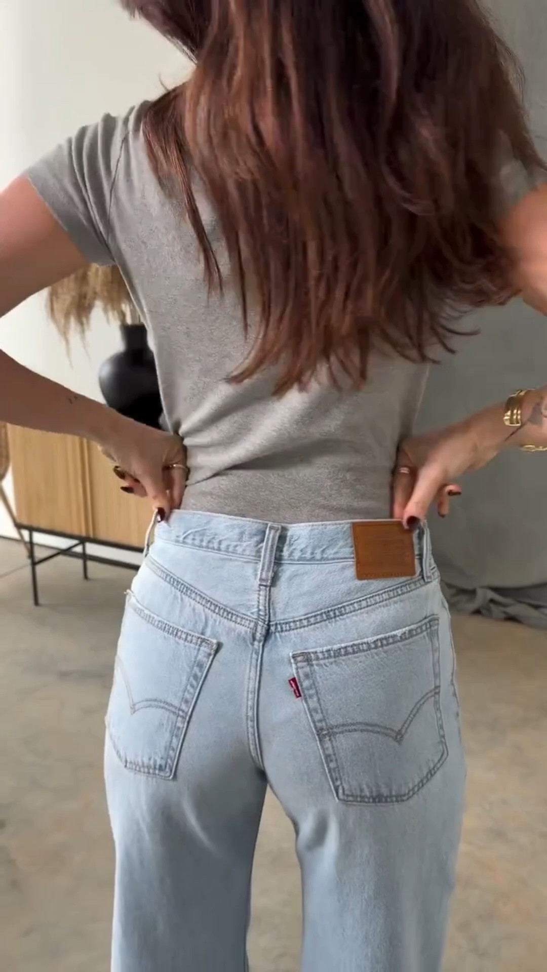 One of my new favorite pair of jeans. They have a nice fit at the waist and a loose fit around the legs 👏🏼 wearing the 27” 

#LTKootd #LTKSpringSale