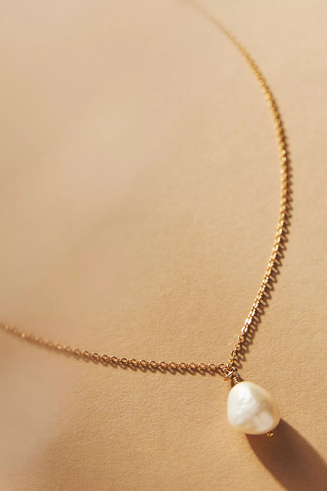 Set & Stones Adelle Pearl Pendant Necklace | Anthropologie (US)