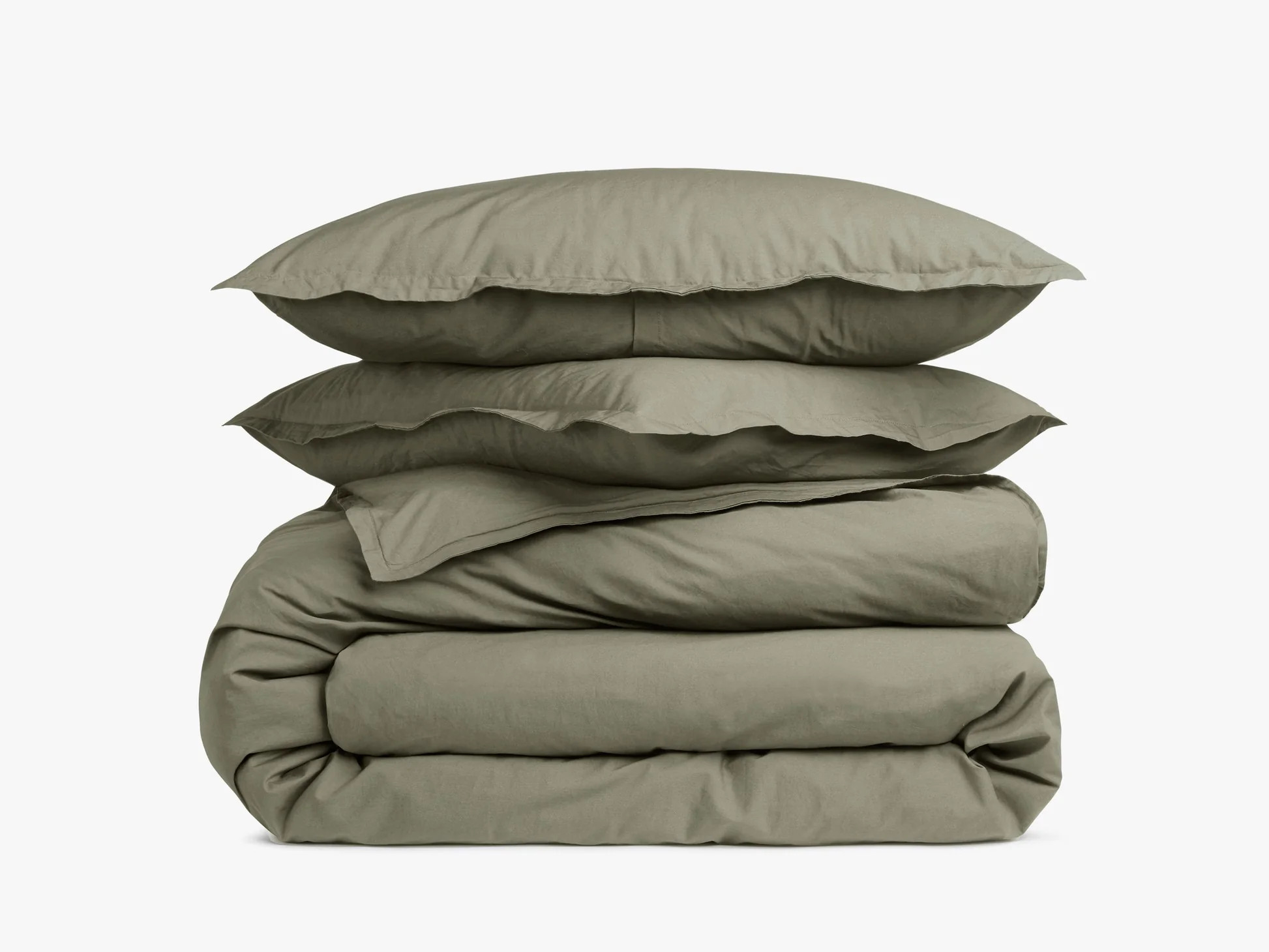 Percale Duvet Cover Set - Adobe F/Q | Parachute