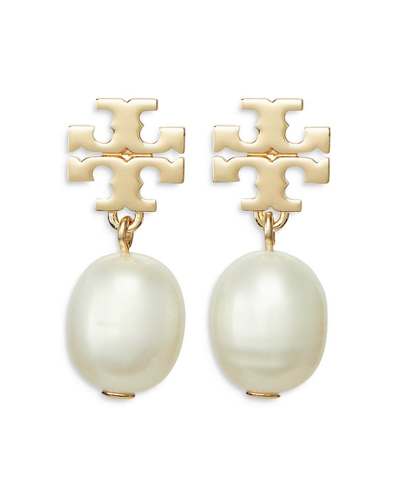 Tory Burch Kira Cultured Pearl Drop Earrings | Bloomingdale's (US)