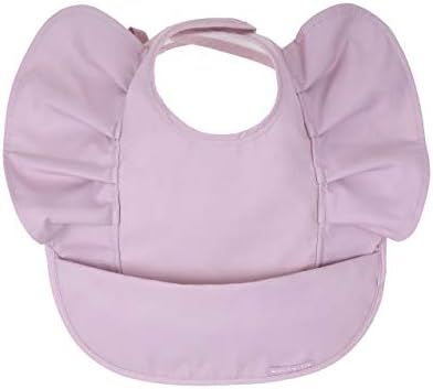 Waterproof Baby Bib for Baby Girl - Better than Silicone, Wipe Clean and Washable - Toddler Bibs ... | Amazon (US)