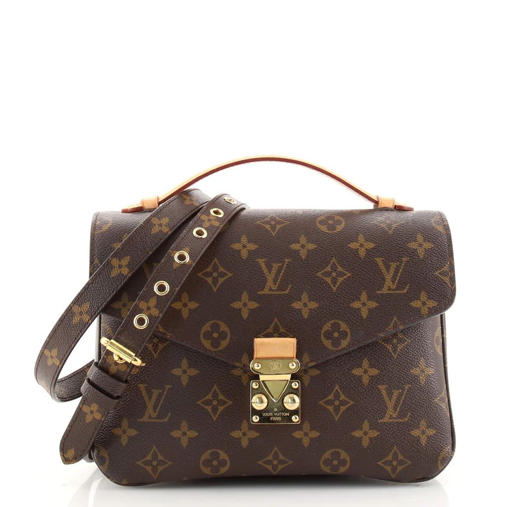 Louis Vuitton Pochette Metis Monogram Canvas Brown 1542113 | Rebag