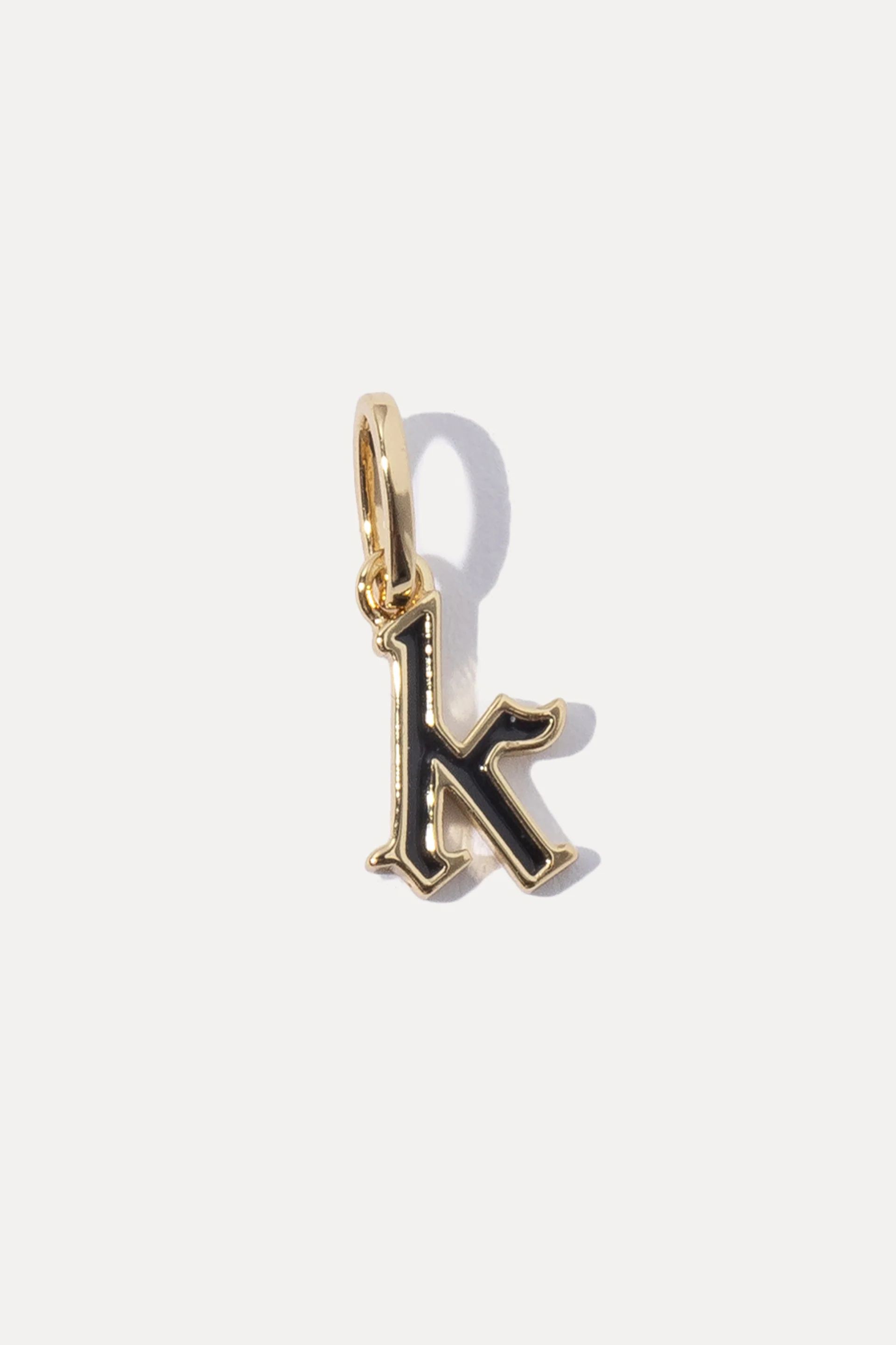 Enamel Initial Charm | Miranda Frye Inc.