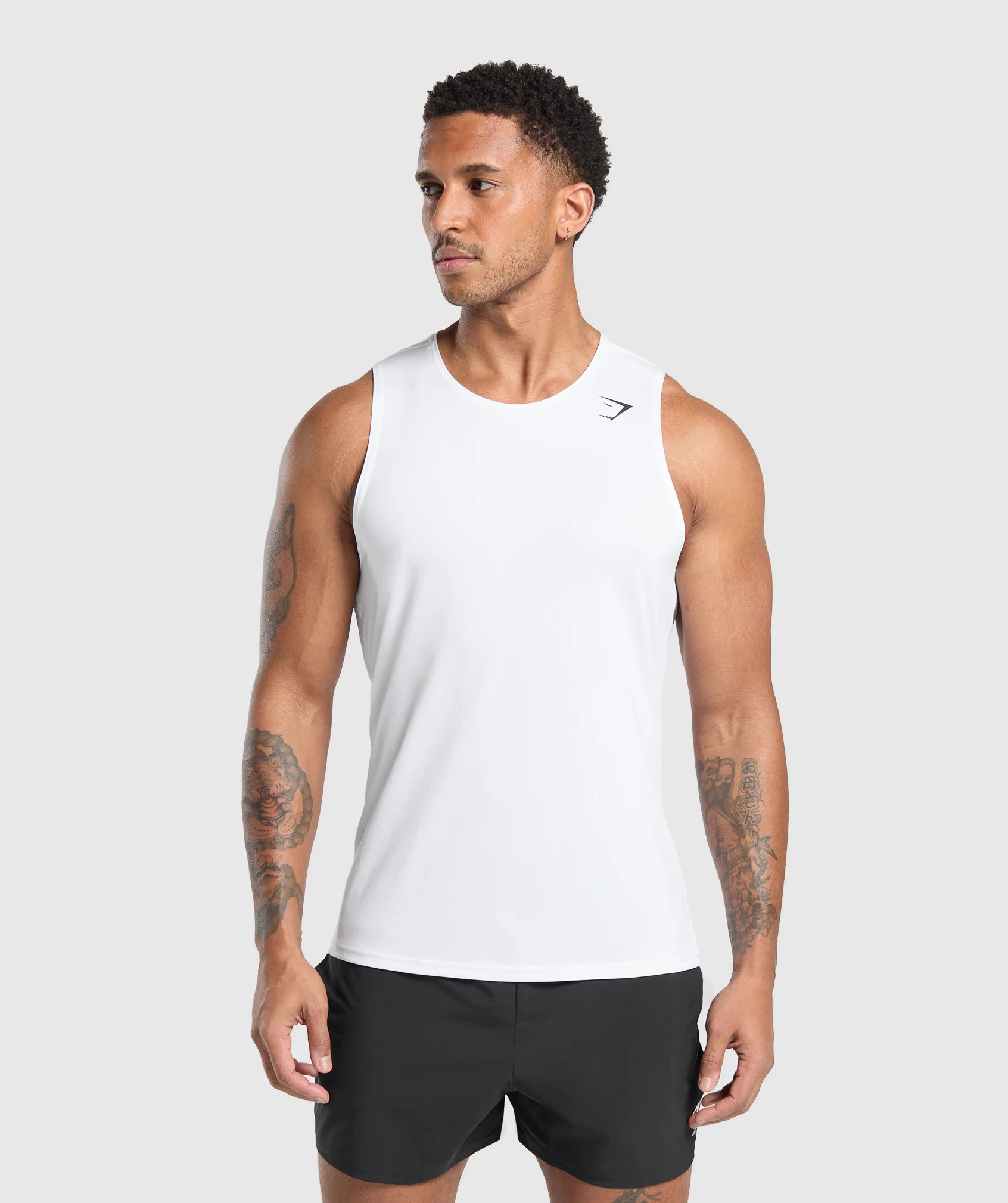 Gymshark Arrival Tank - White | Gymshark UK