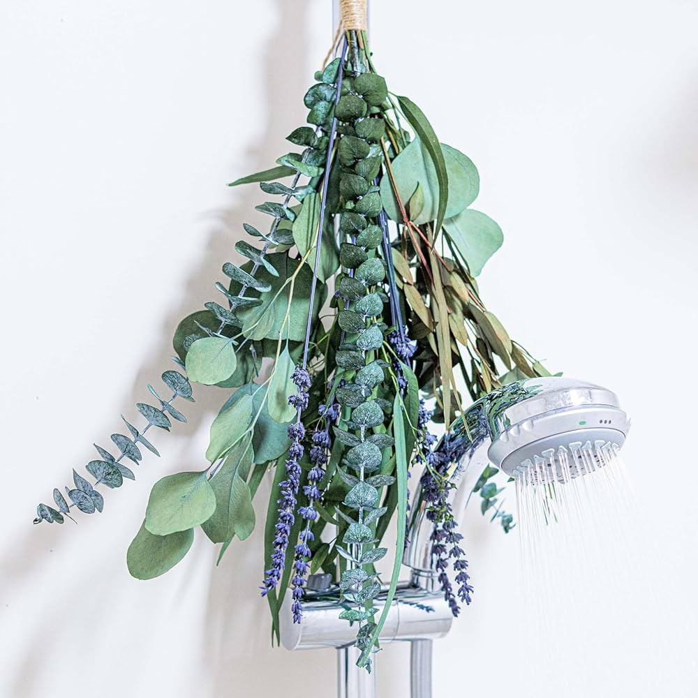4 Kinds Eucalyptus & Lavender Flowers Bundles for Shower |Real Eucalyptus Leaves Home Decor Showe... | Amazon (US)