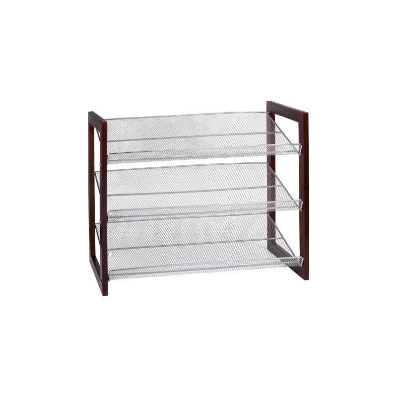 Organize It All 17053 25 Inch Wide 3-Tier Shoe Rack | Build.com, Inc.