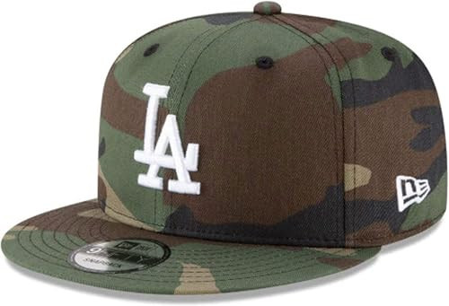 New Era Unisex-Adult MLB 9Fifty Camo Primary Logo Adjustable Snapback Hat Cap One Size Fits All (US, Alpha, One Size, Los Angeles Dodgers, Los Angeles Dodgers) | Amazon (US)
