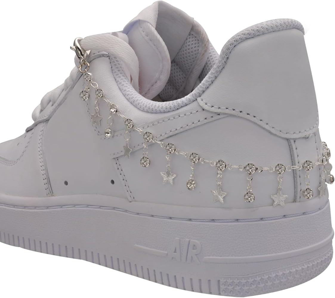 Cute Shoelace Chain Charms Shoe Lace Clips Sneaker Accessories Boots Decoration Jewelry for Women... | Amazon (US)