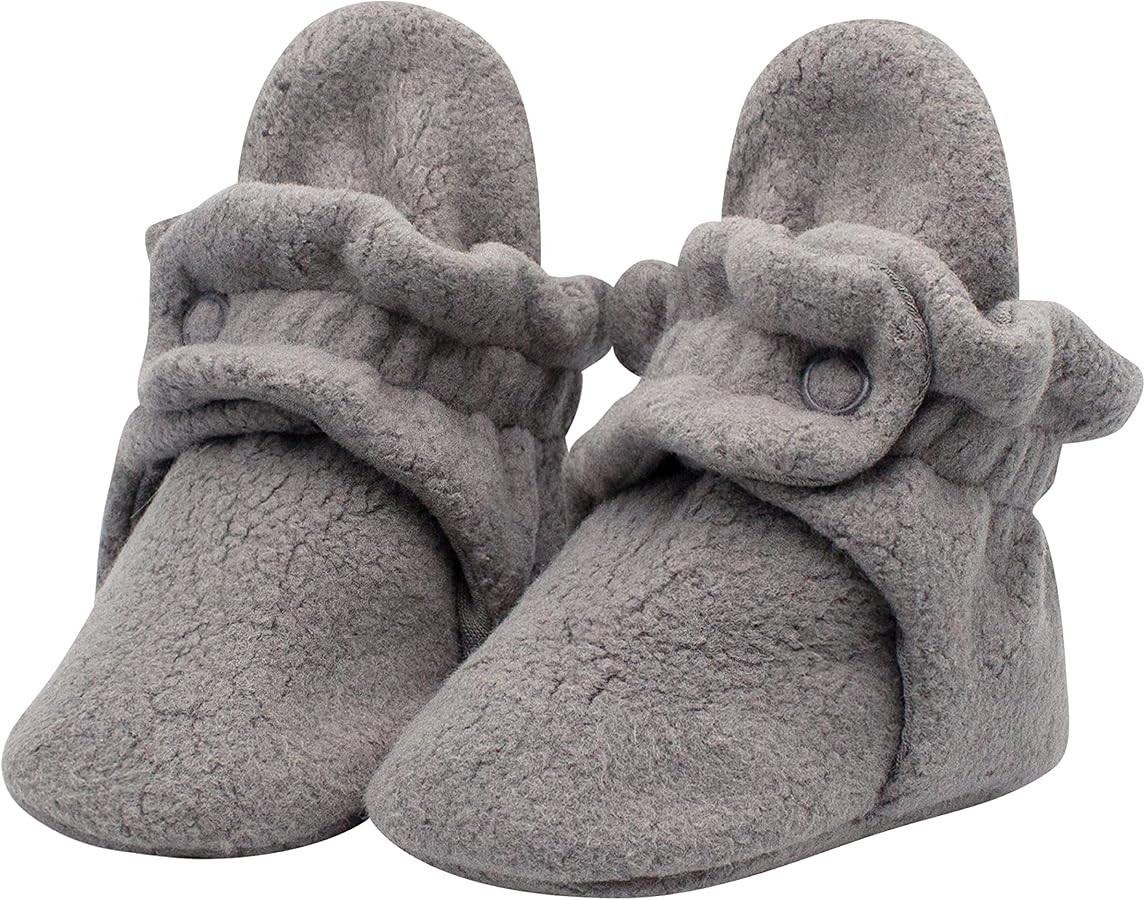 Zutano Unisex Fleece Baby Booties, Two Snap Closure, Newborn to 24 Months | Amazon (US)